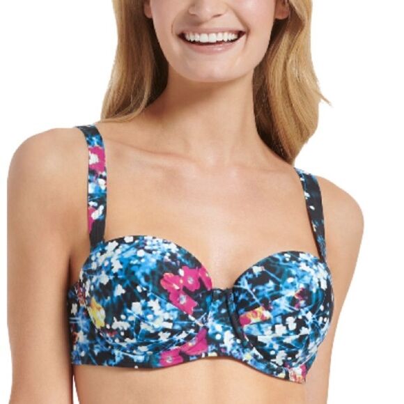 Calvin Klein Women Standard Balconette
Sweetheart Neckline Bra Black Poppy New - Picture 10 of 14